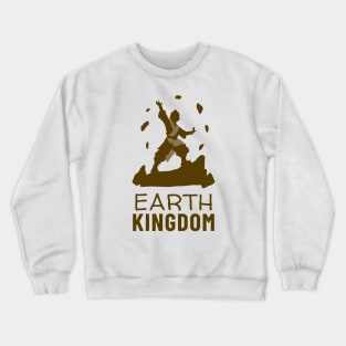 Earth Kingdom Earth Tribe Earth Nation Earth Warrior Crewneck Sweatshirt